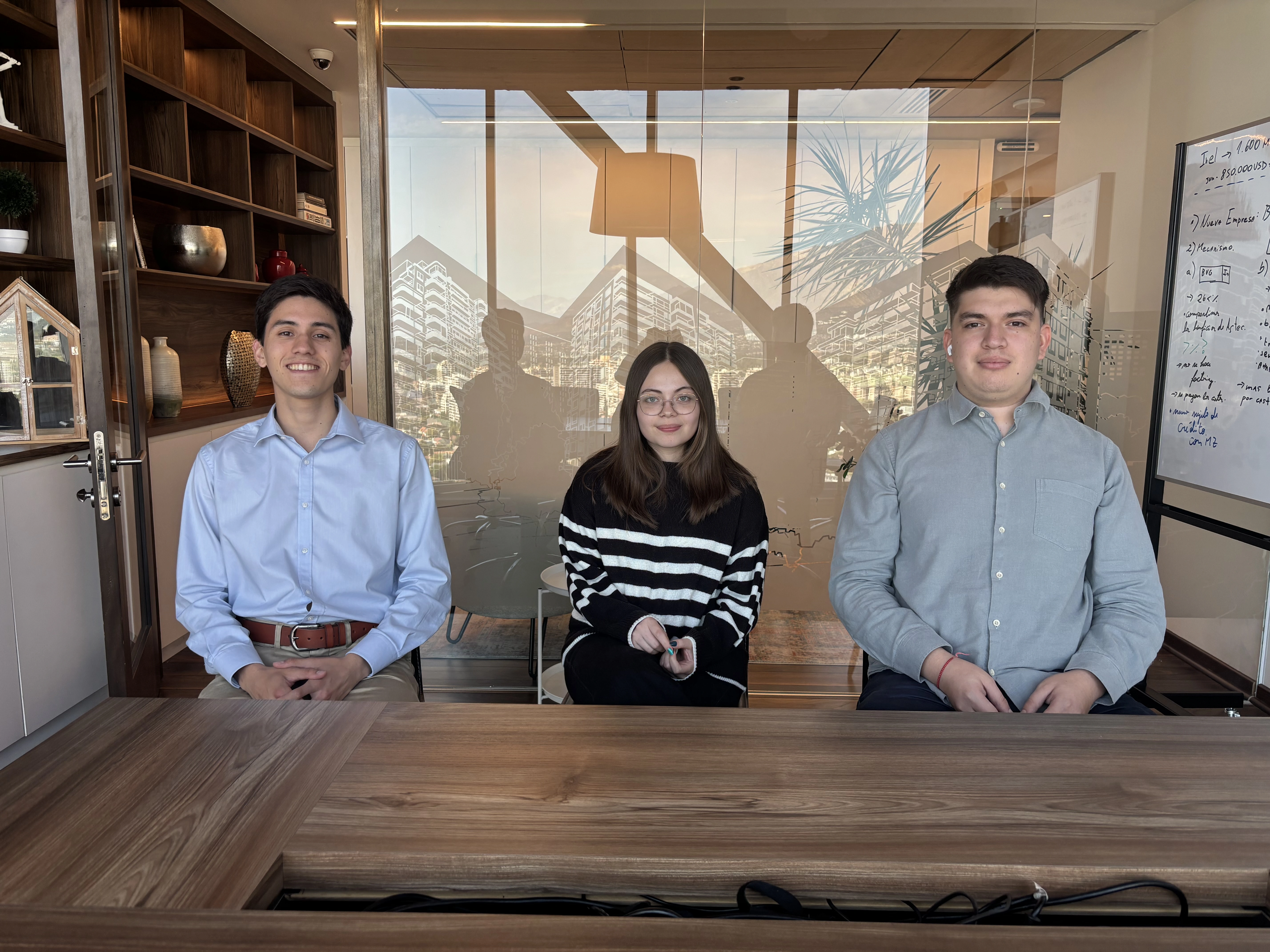 Un ciclo exitoso: despedimos a nuestros primeros practicantes de la Universidad de Chile